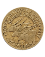 Estados da África Equatorial 10 Francos 1965 - Camarões