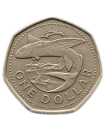 Barbados 1 Dólar 1988