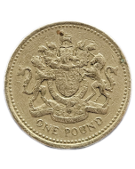 Reino Unido 1 Libra 1993 - Armas Reais