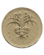 Reino Unido 1 Libra 1985 - País de Gales