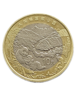 China 10 Yuan 2023 FC - Parque Nacional do Panda Gigante