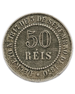 Brasil 50 Réis 1886