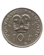 Polinésia Francesa 10 Francos 1983