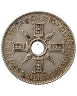 Território de Nova Guiné 1 Shilling 1938 - Prata