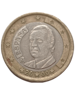 Espanha 1 euro 2000