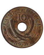 África Oriental Britânica 10 cents 1933