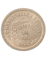 Comunas de Charleville e Sedan 5 cents 1921