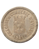 Comuna de Evreux 10 Cents 1921