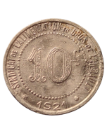 Departamento de Hérault 10 cents 1921 