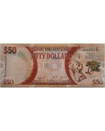 Guiana 50 Dólares 2016 FE -  50 anos da Independencia