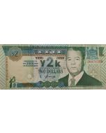 Fiji 2 dólares 2000 FE - Comemoração do ano 2000