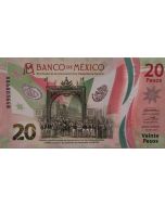 México 20 Pesos 2021 FE - 200 anos de independência