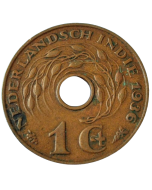 Índias Orientais Holandesas 1 Cêntimo 1936 