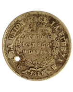 Bolívia  5 centavos 1871 (Prata)