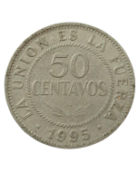 Bolívia 50 centavos 1995