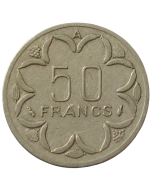 África Central (BEAC) 50 Francos 1977 A (Chade)
