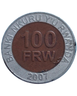 Ruanda 100 Francos 2007 