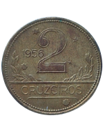 Brasil 2 Cruzeiros 1956