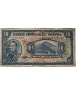 Bolívia 10 bolivianos 1928