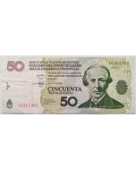 Argentina 50 Pesos 2001 - LECOP
