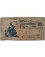Argentina 5 pesos 1956