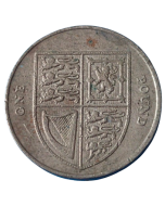 Reino Unido 1 Libra 2010 - Escudo do Reino Unido