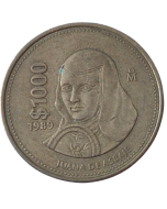 México 1000 Pesos 1989