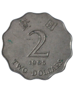 Hong Kong 2 Dólares 1995