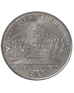 Vaticano 100 Liras 1962 - Concílio Vaticano II - Papa João XXIII