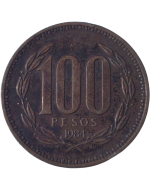 Chile 100 Pesos 1984