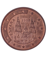 Espanha 5 Cents 2008