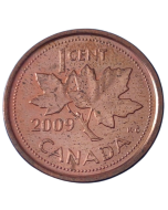 Canadá 1 Cêntimo 2009