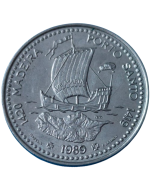 Portugal 100 escudos 1989 - Conquista do Atlântico - Madeira e Porto Santo 