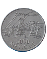 Moçambique 5000 meticais 1998