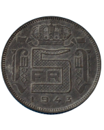 Bélgica 5 francos 1943