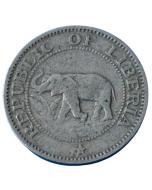 Libéria 5 Cents 1960