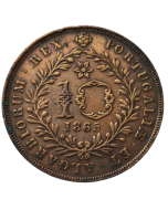Açores 10 Réis 1865