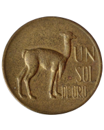 Peru 1 sol de oro 1970