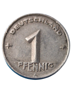 Alemanha Oriental 1 Pfennig 1949 A
