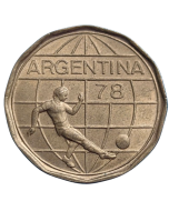 Argentina 50 Pesos 1978 - Copa do Mundo da FIFA