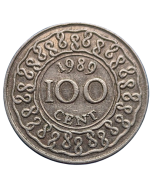Suriname 100 Cêntimos 1989