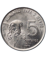 Brasil 5 Centavos 1976 - Série FAO - Zebu