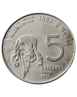 Brasil 5 Centavos 1977 - Série FAO - Zebu