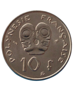 Polinésia Francesa 10 francos 1997