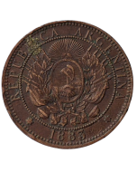 Argentina 2 centavos 1883
