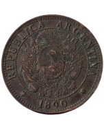 Argentina 2 centavos 1890
