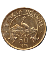 Uganda 50 Centavos 1976