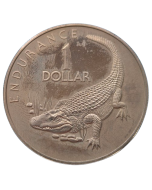 Guiana 1 dólar 1976 - 10º Aniversário da Independência