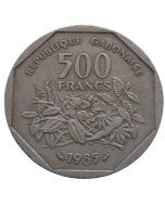 Gabão 500 Francos 1985