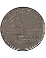 Hungria 50 Forint 2005 FC - 15º aniversário - Serviço Internacional de Segurança Infantil